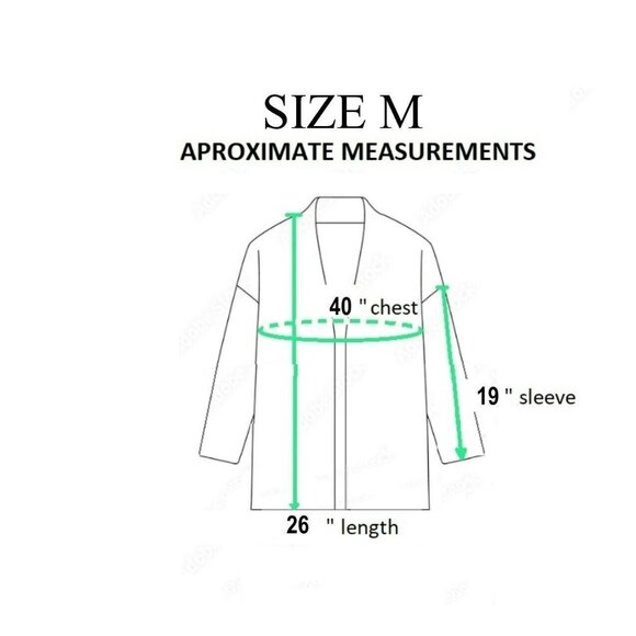 ⭐Womens Sweater Cardigan mesh knit Grace Elements Orange chunky 3/4 sleeve Sz M - Picture 4 of 4